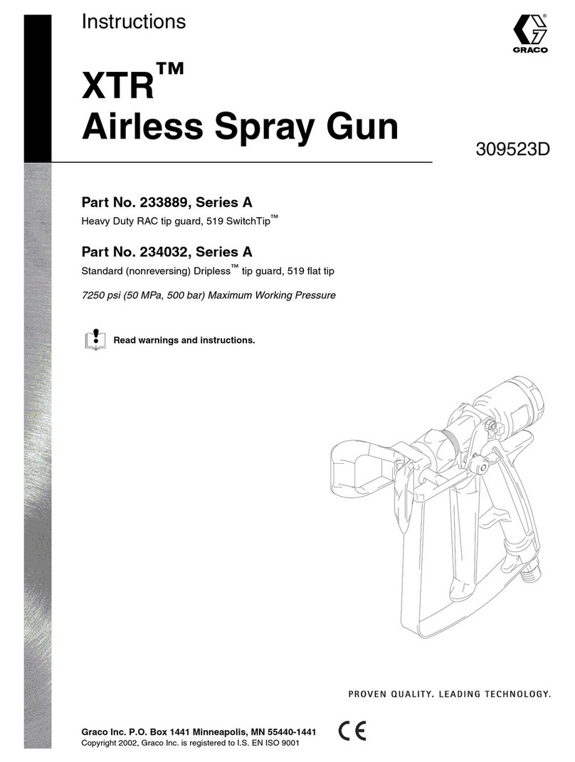 Graco XTR A Series User manual
