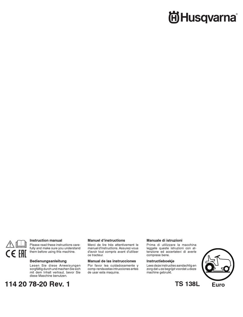 Husqvarna TS 138L instruction manual