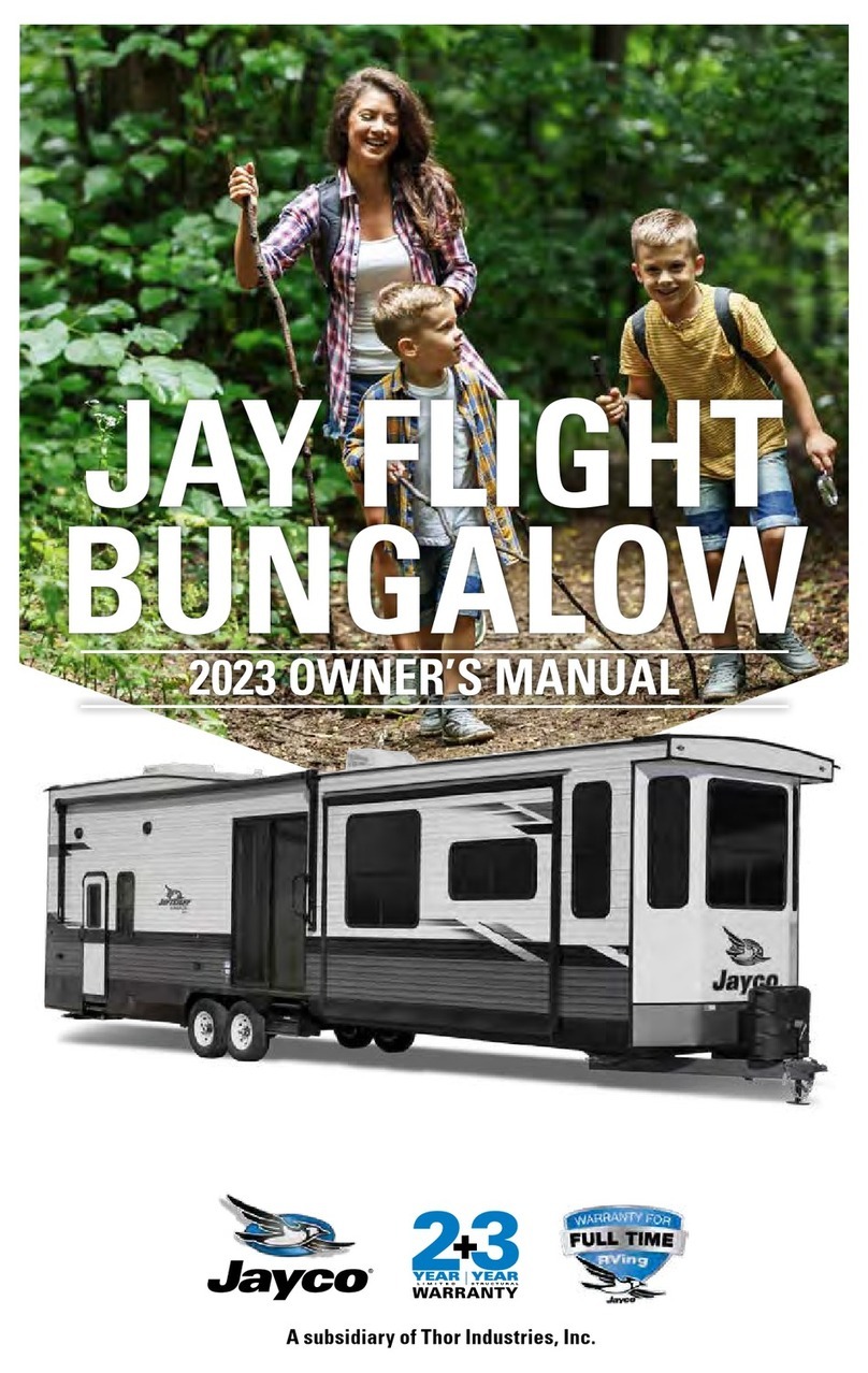 Jayco JAY FLIGHT BUNGALOW 2023 owner's manual