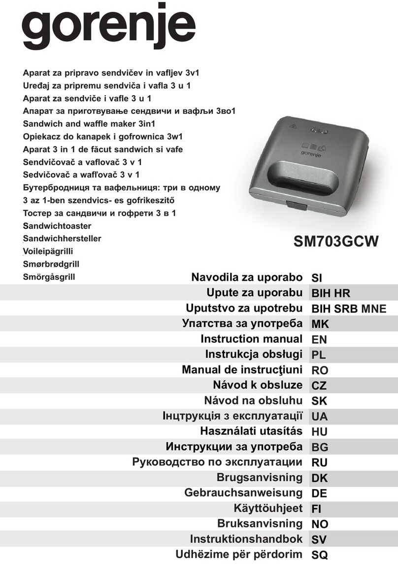 Gorenje SM703GCW User manual