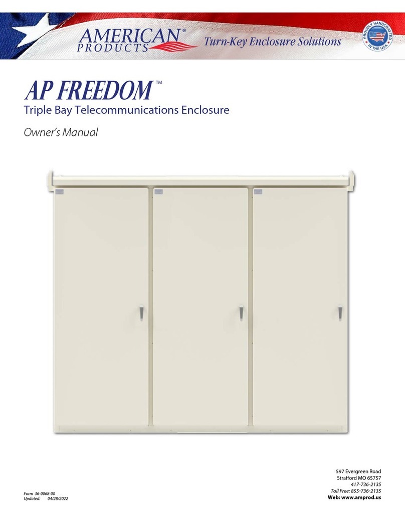 American Products AP FREEDOM instruction manual American Products AP FREEDOM instruction manual