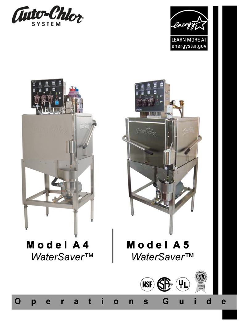 Auto-Chlor WaterSaver A4 User manual