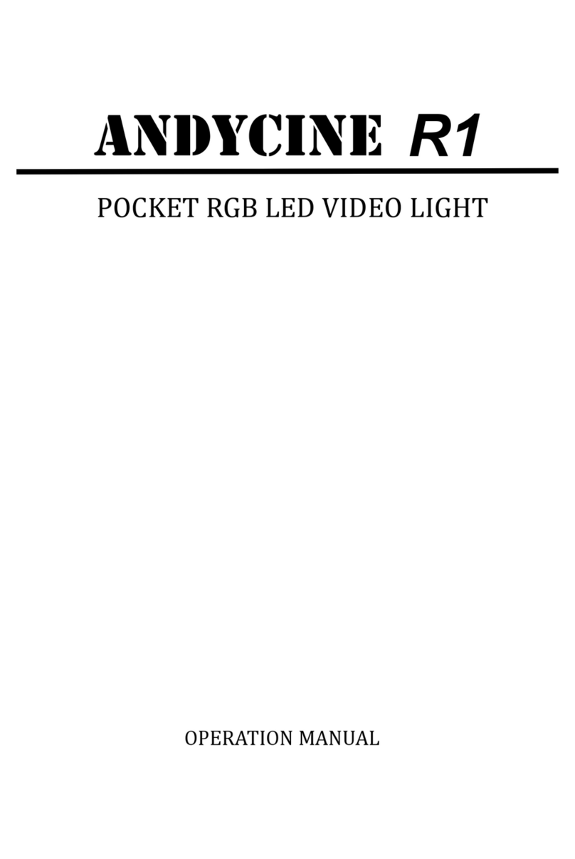 ANDYCINE R1 Operation manual