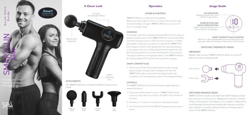 Spa Sciences SMARTGUN Elite quick start guide