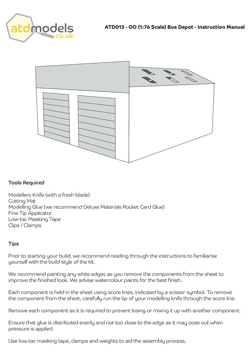 atd models ATD013 instruction manual