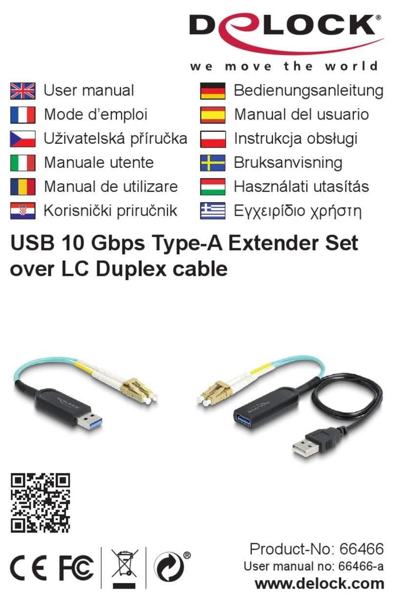 DeLOCK 66466 User manual