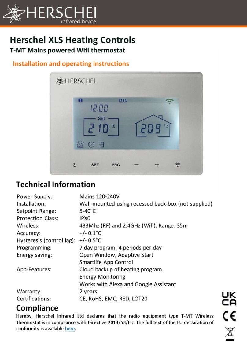 Herschel XLS User manual