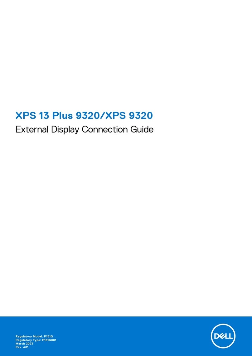 Dell XPS 13 Plus 9320 Instruction Manual
