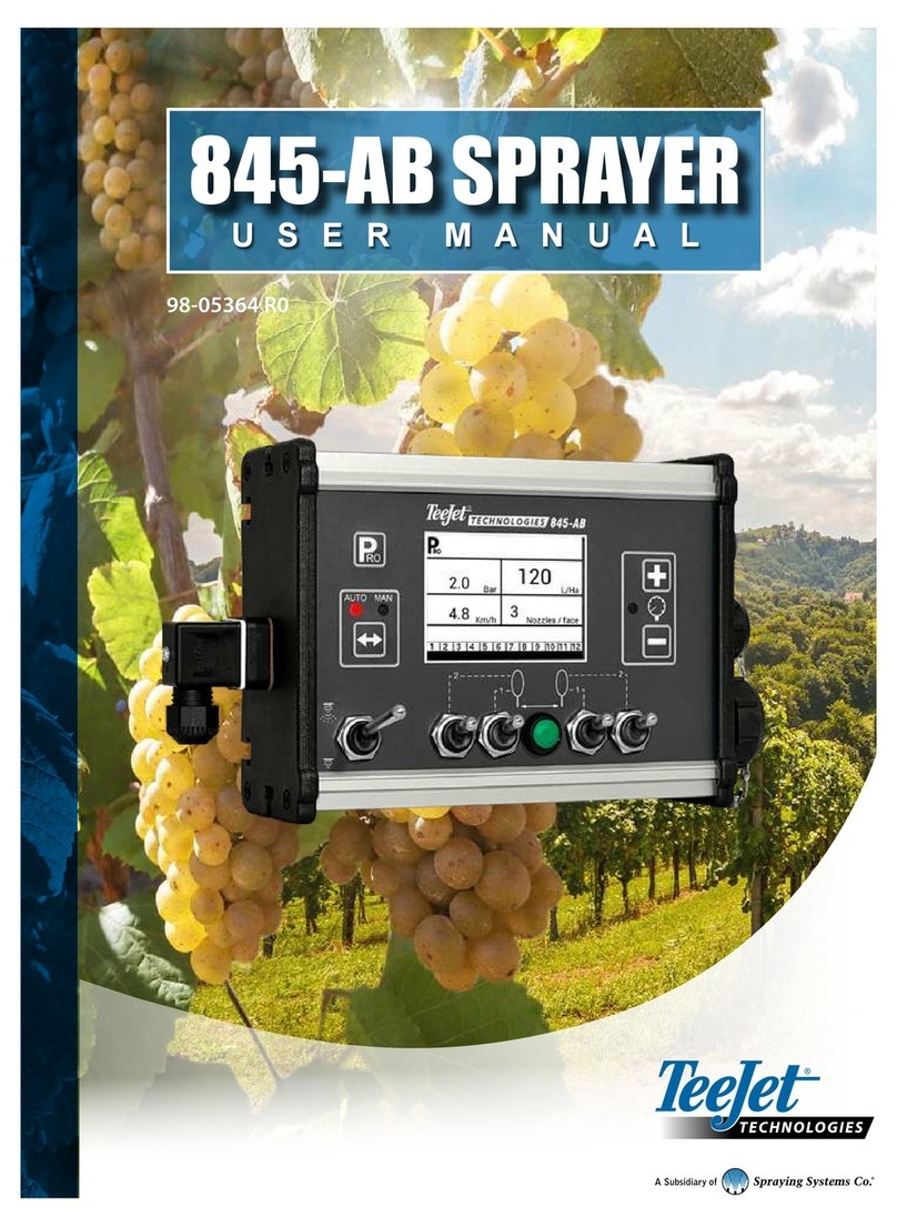 Spraying Systems Teejet 845-AB user manual