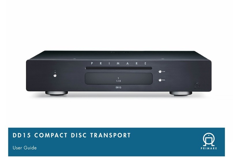 Primare DD15 user guide