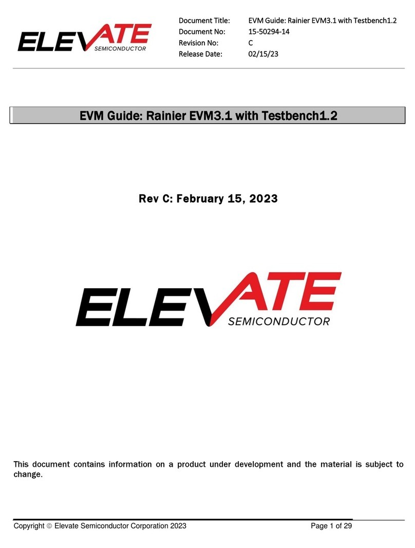 ElevATE Semiconductor Rainier user guide