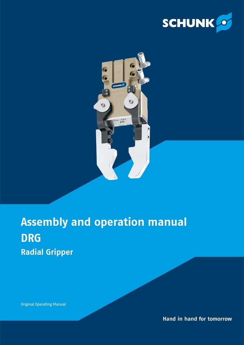 SCHUNK DRG 44 Assembly and operation manual
