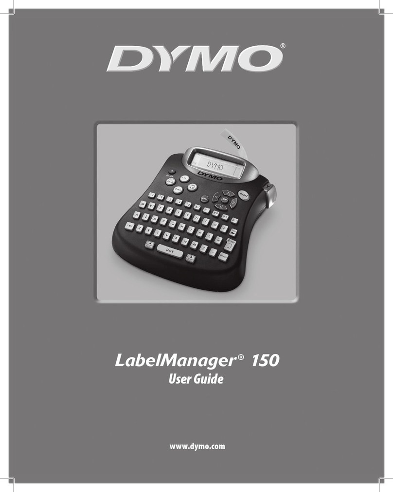 Dymo LabelMANAGER 150 User manual Dymo LabelMANAGER 150 User manual