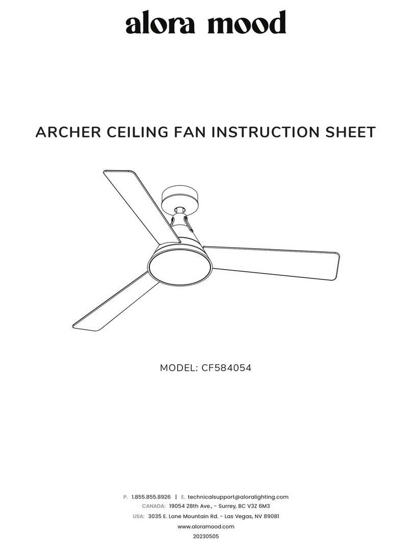 alora mood ARCHER instruction sheet alora mood ARCHER instruction sheet