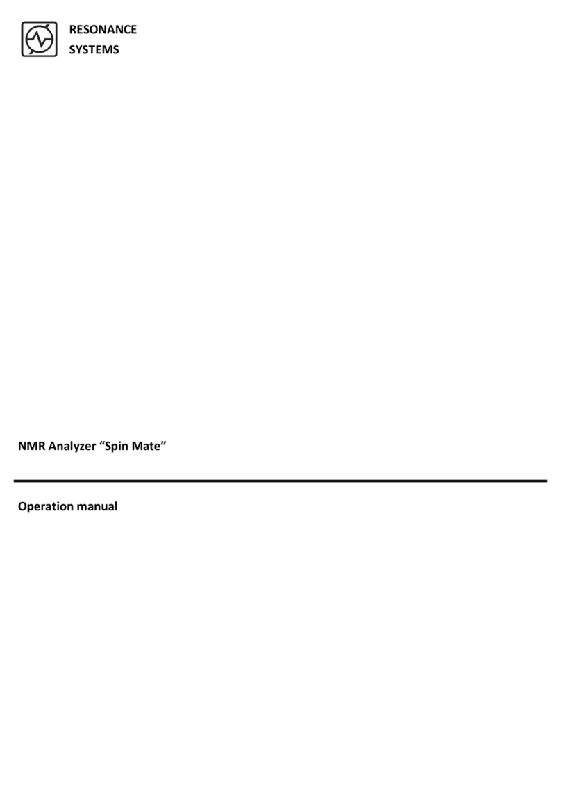 Resonance Spin Mate Operation manual