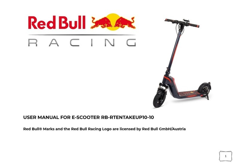 Red Bull Racing RB-RTENTAKEUP10-10 user manual