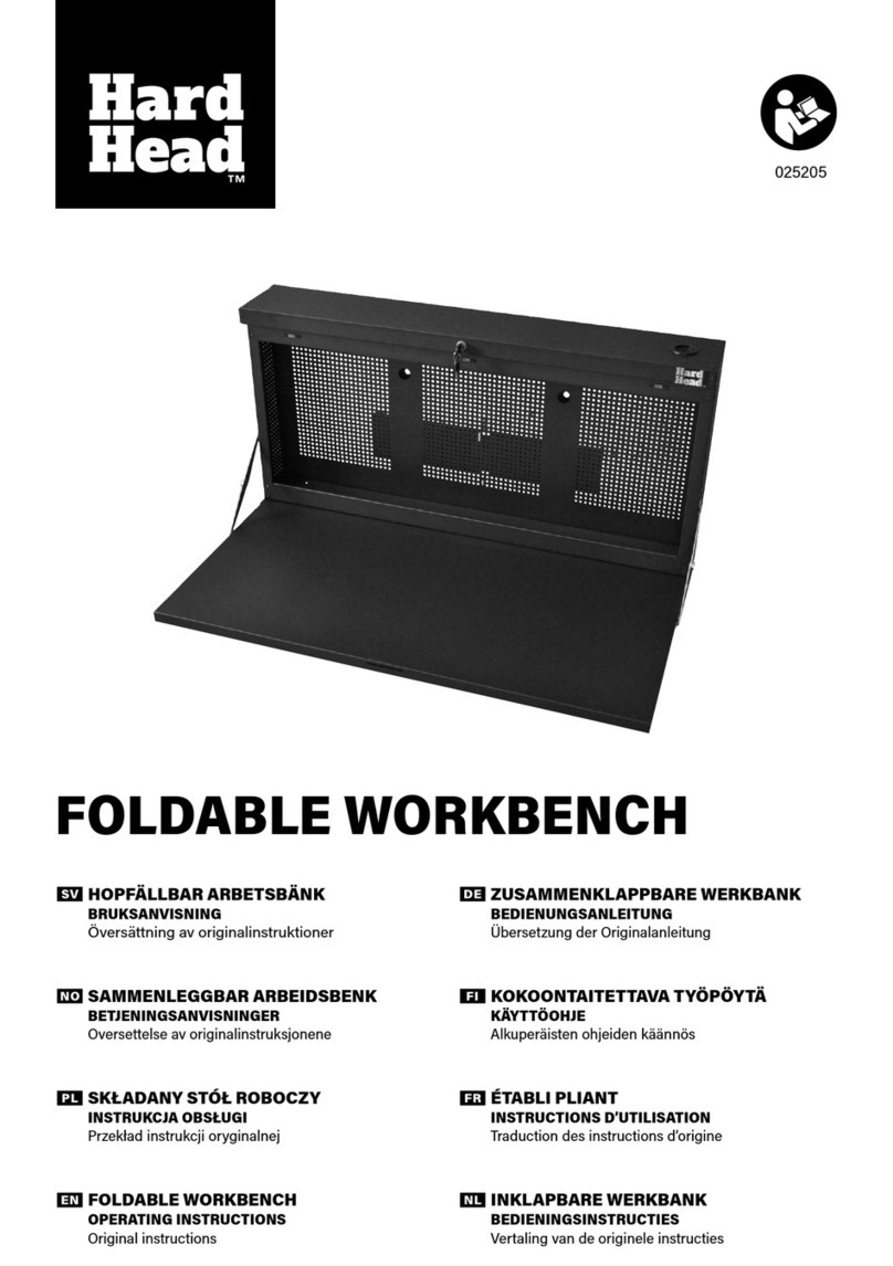 Hard Head 025205 User manual Hard Head 025205 User manual