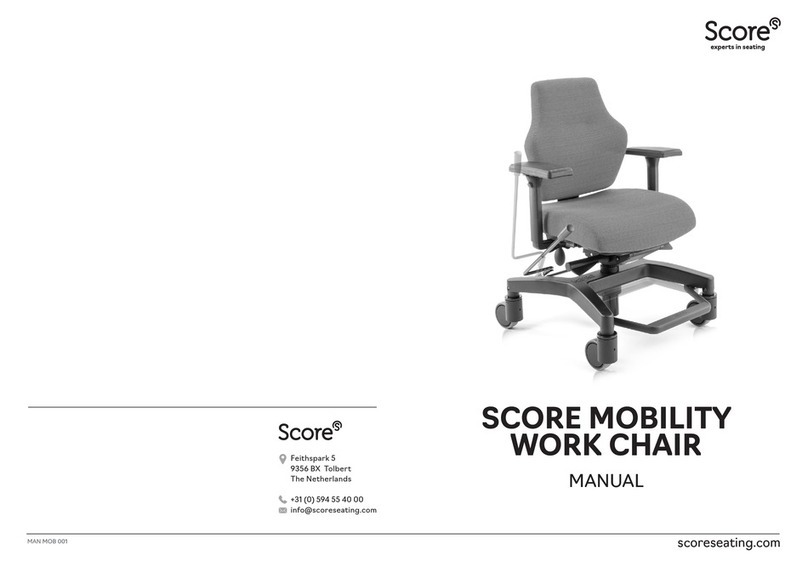 Score Mobility Work Chair 2300 manual