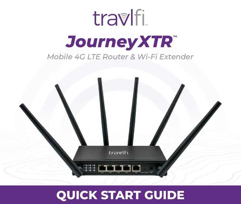 travlfi JourneyXTR User manual