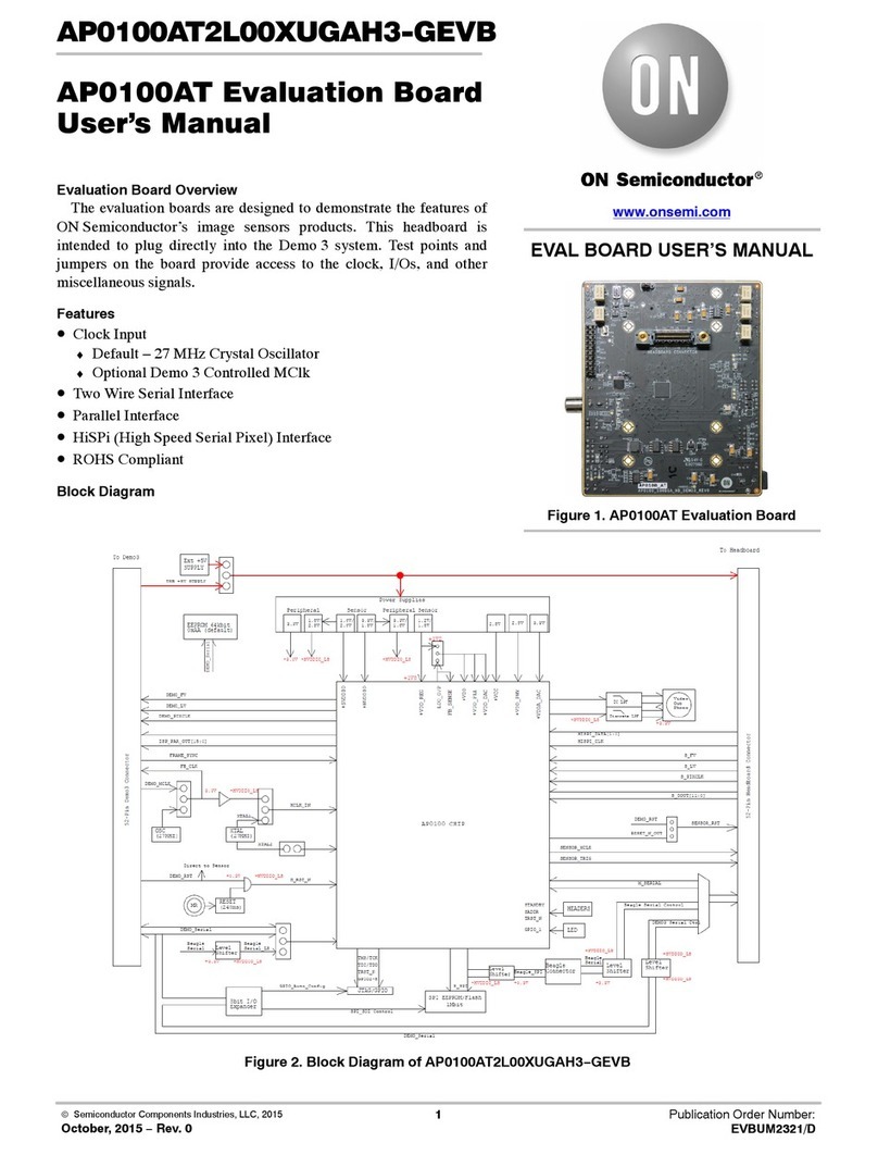 ON Semiconductor AP0100AT2L00XUGAH3-GEVB User manual