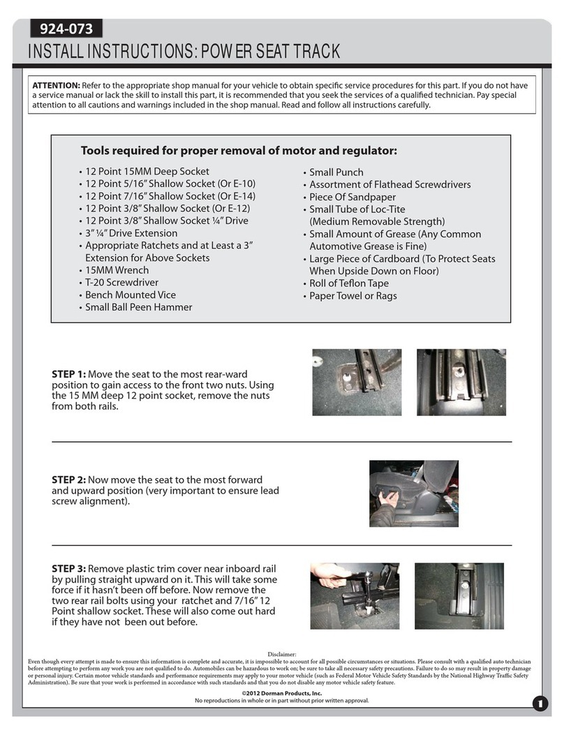 Dorman 924-073 User manual