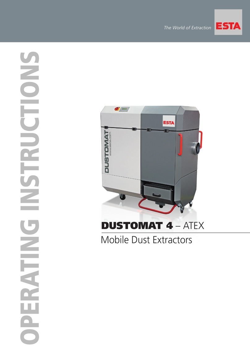 Esta DUSTOMAT 4 ATEX operating instructions