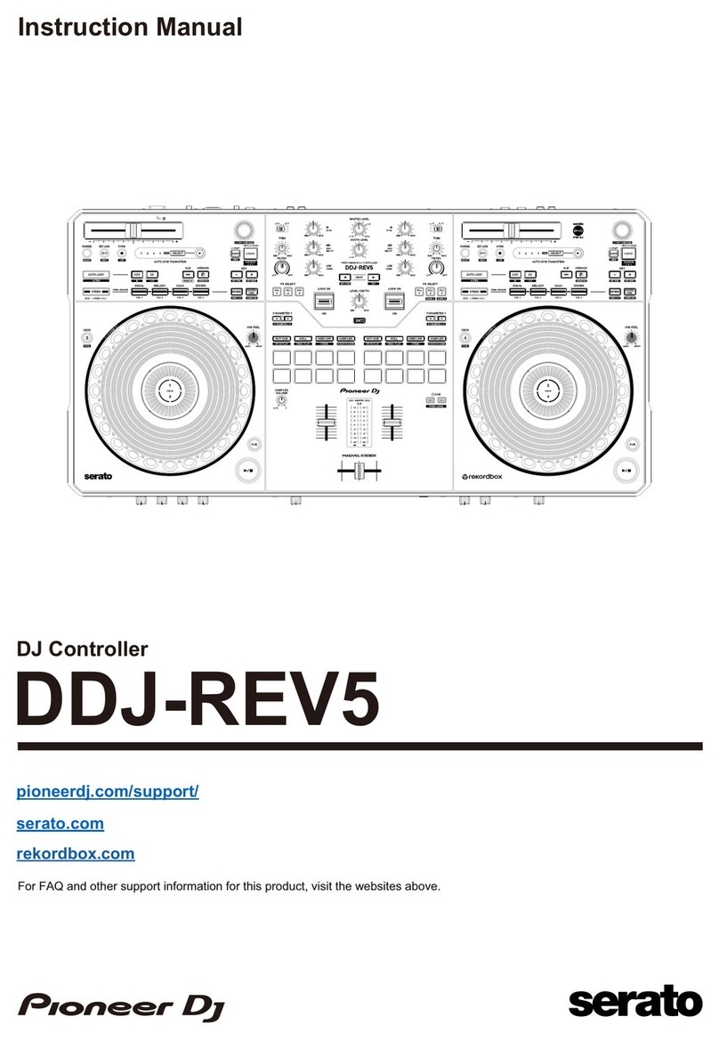 PIONEER DJ Serato DDJ-REV5 instruction manual