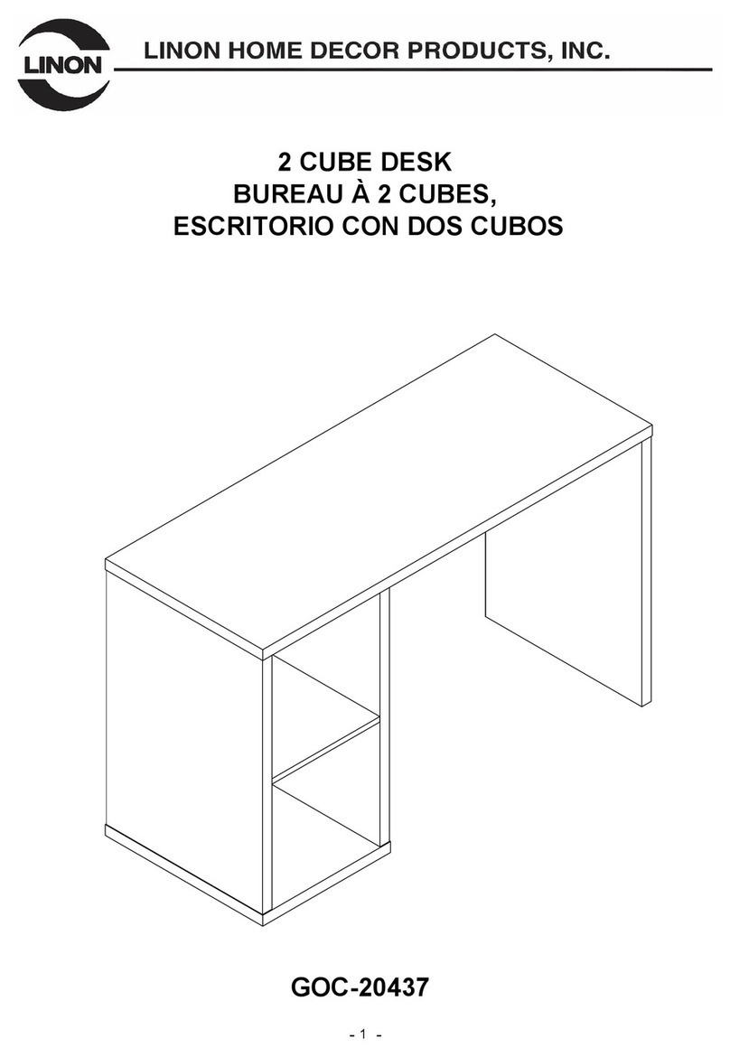 Linon GOC-20437 Assembly instructions