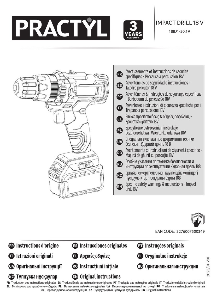 practyl 18ID1-30.1A Original instructions practyl 18ID1-30.1A Original instructions