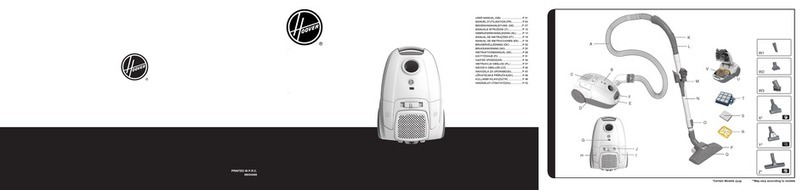 Hoover TELIOS EXTRA LITE User manual