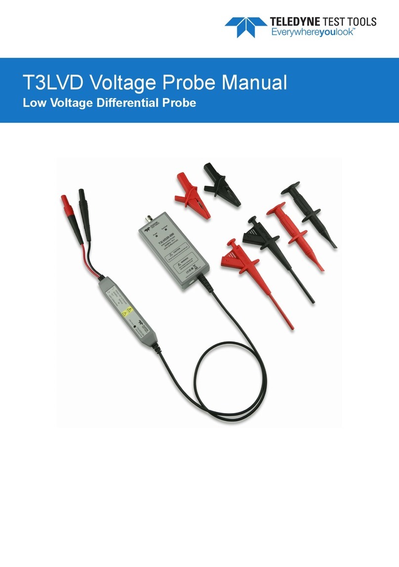 Teledyne T3LVD User manual
