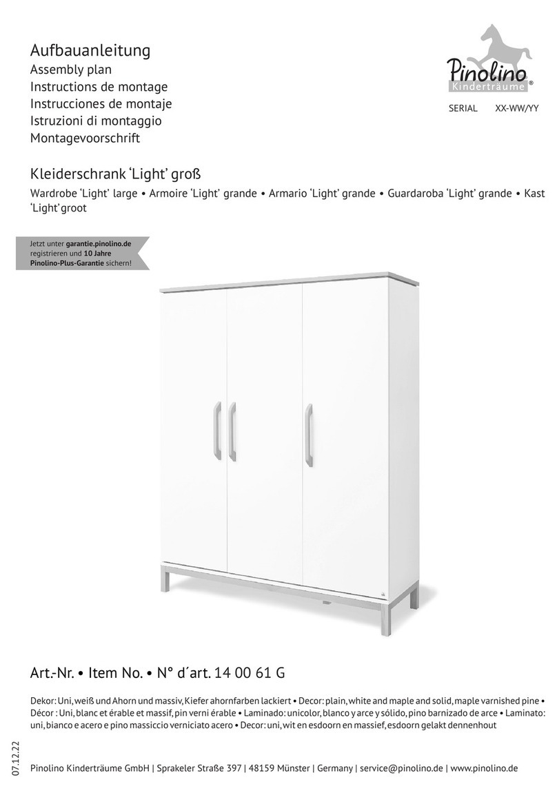 Pinolino Light 14 00 61 G Assembly plan Pinolino Light 14 00 61 G Assembly plan