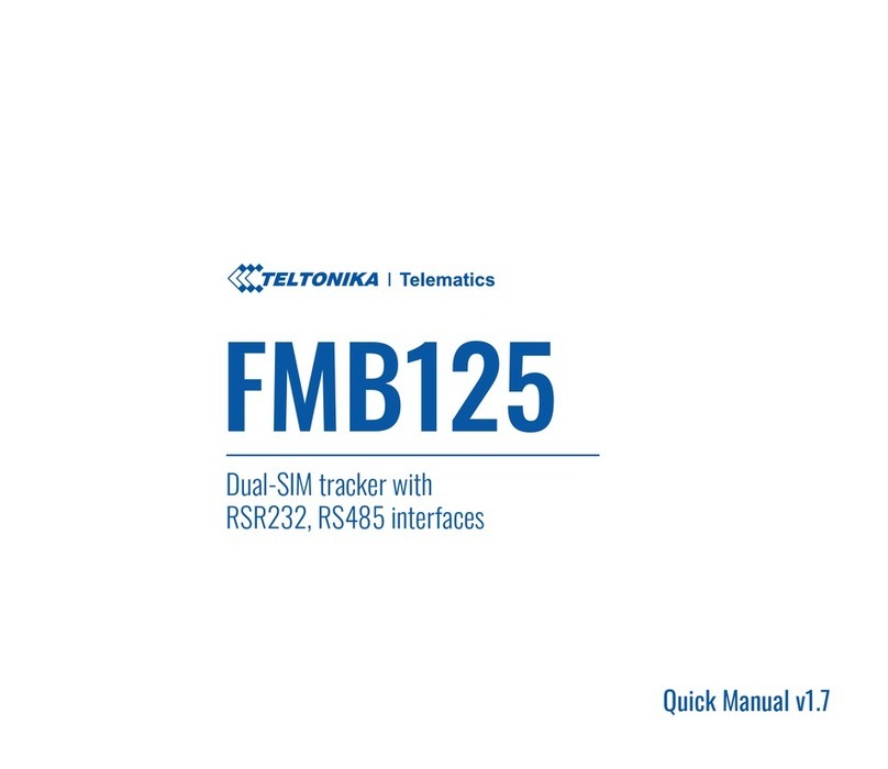 Teltonika FMB125 Quick manual