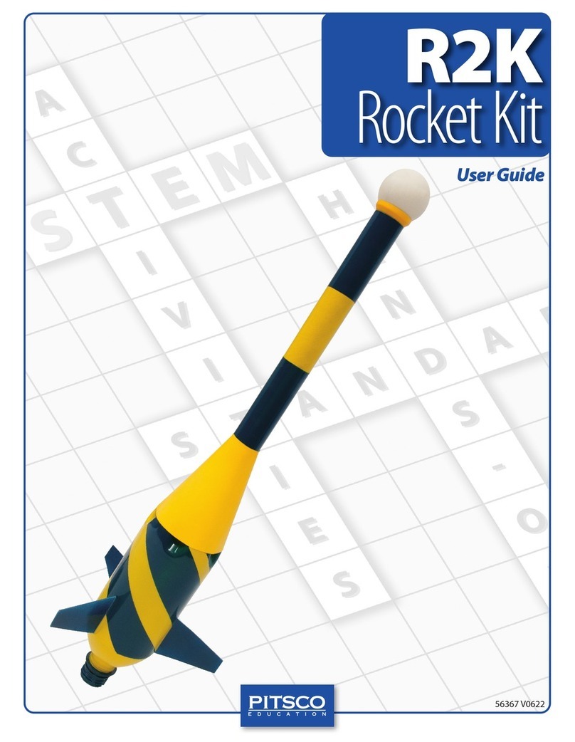 Pitsco Education R2K Rocket Kit user guide