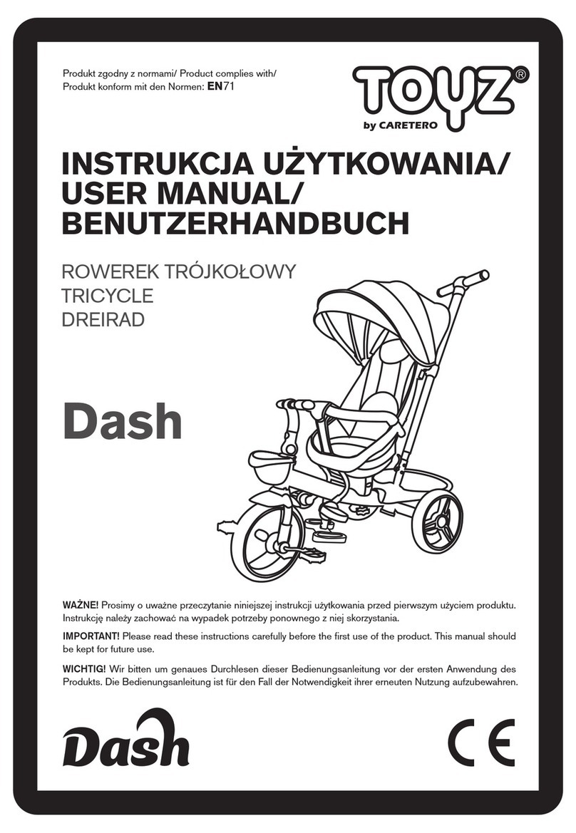 Caretero TOYZ Dash user manual Caretero TOYZ Dash user manual