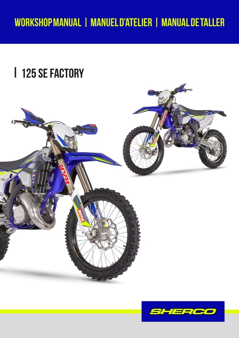 SHERCO 125 SE FACTORY Workshop manual