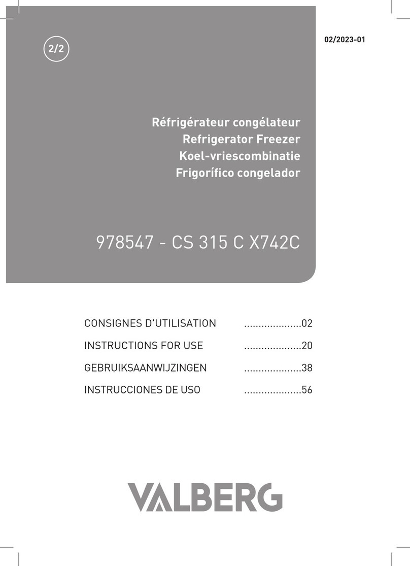VALBERG CS 315 C X742C Instructions for use