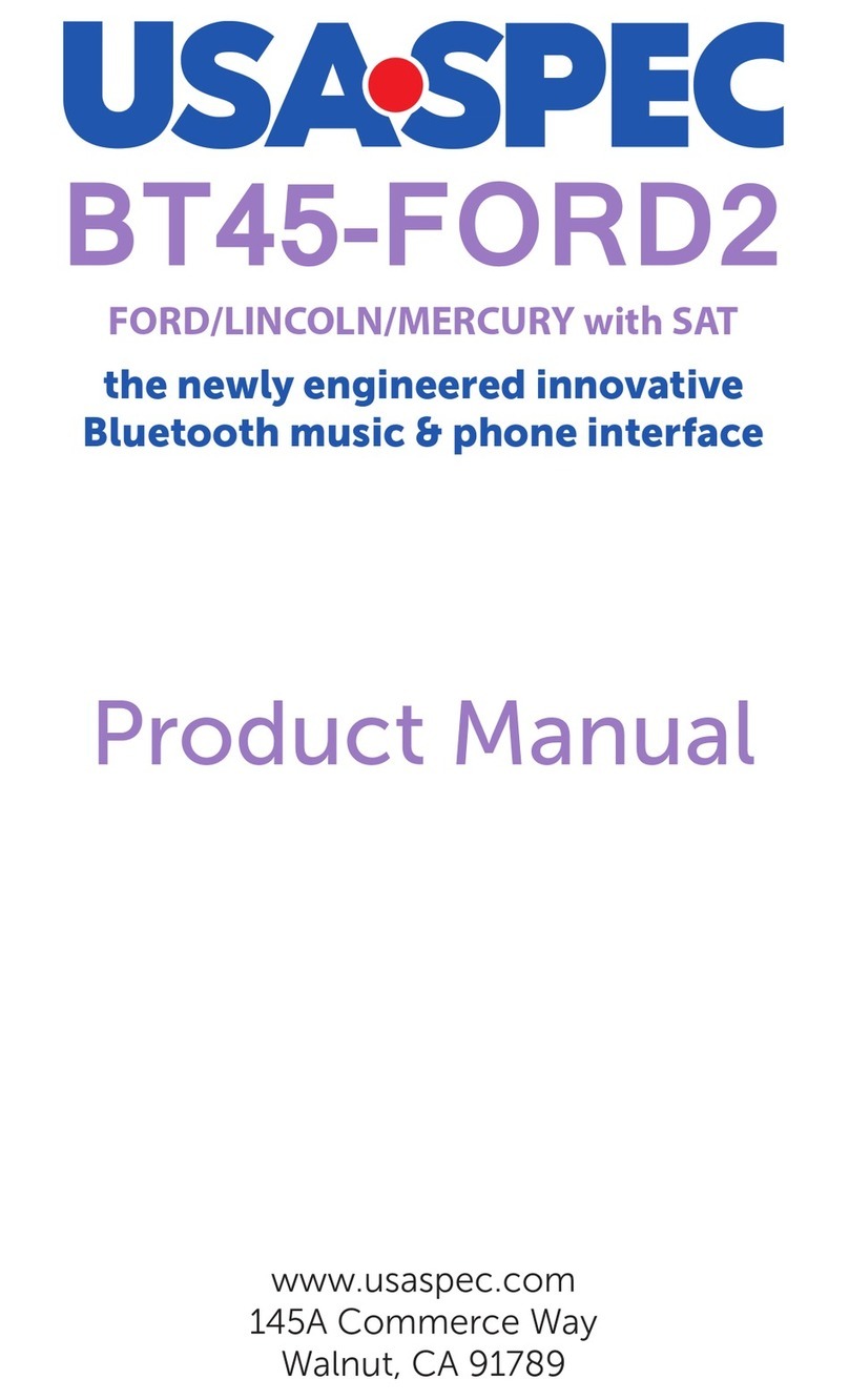 USASPEC BT45-FORD2 product manual