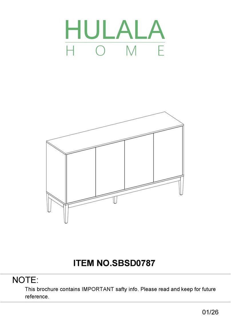 HULALA HOME SBSD0787 User manual HULALA HOME SBSD0787 User manual