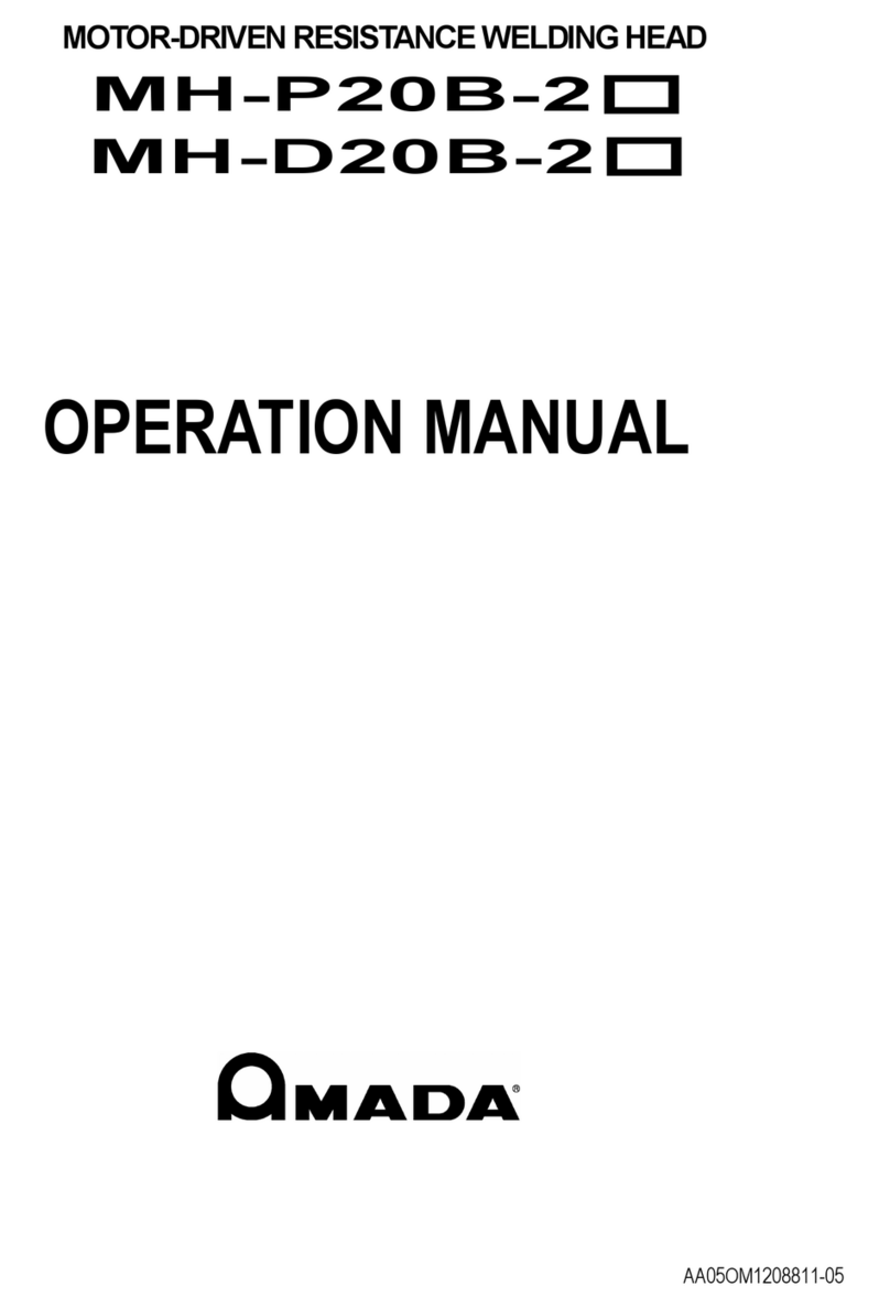 Amada MH-P20B-2 Series User manual Amada MH-P20B-2 Series User manual
