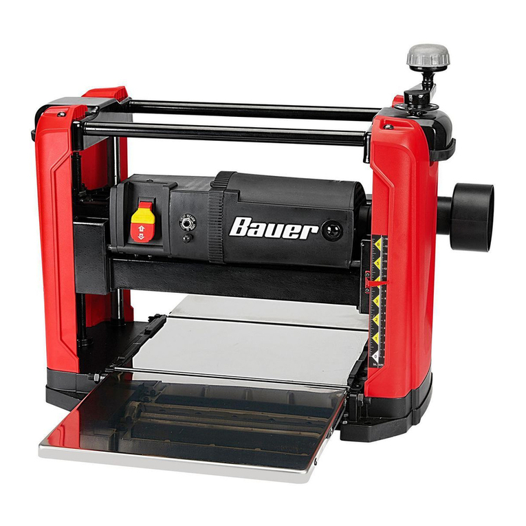 Bauer 1621e-b user manual