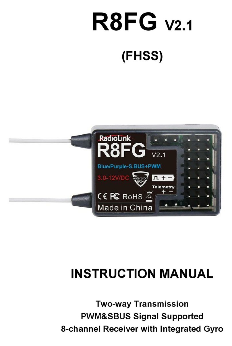 RadioLink R8FG V2.1 User manual RadioLink R8FG V2.1 User manual