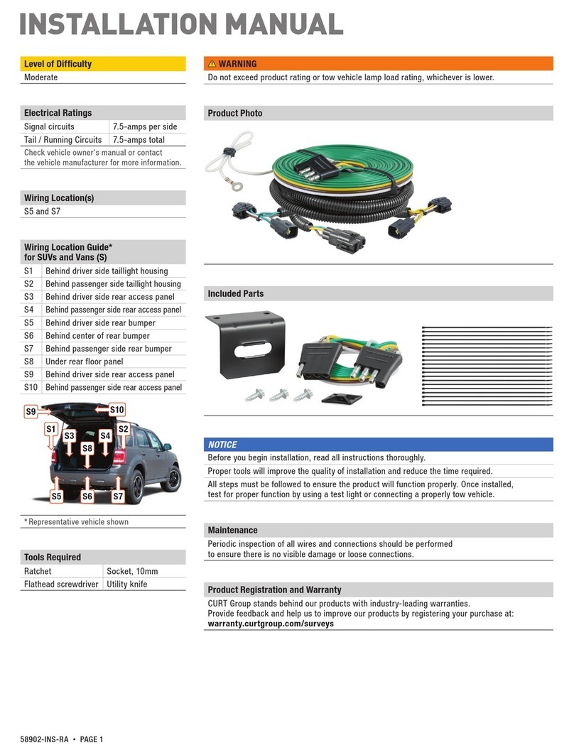 curt 58902 User manual