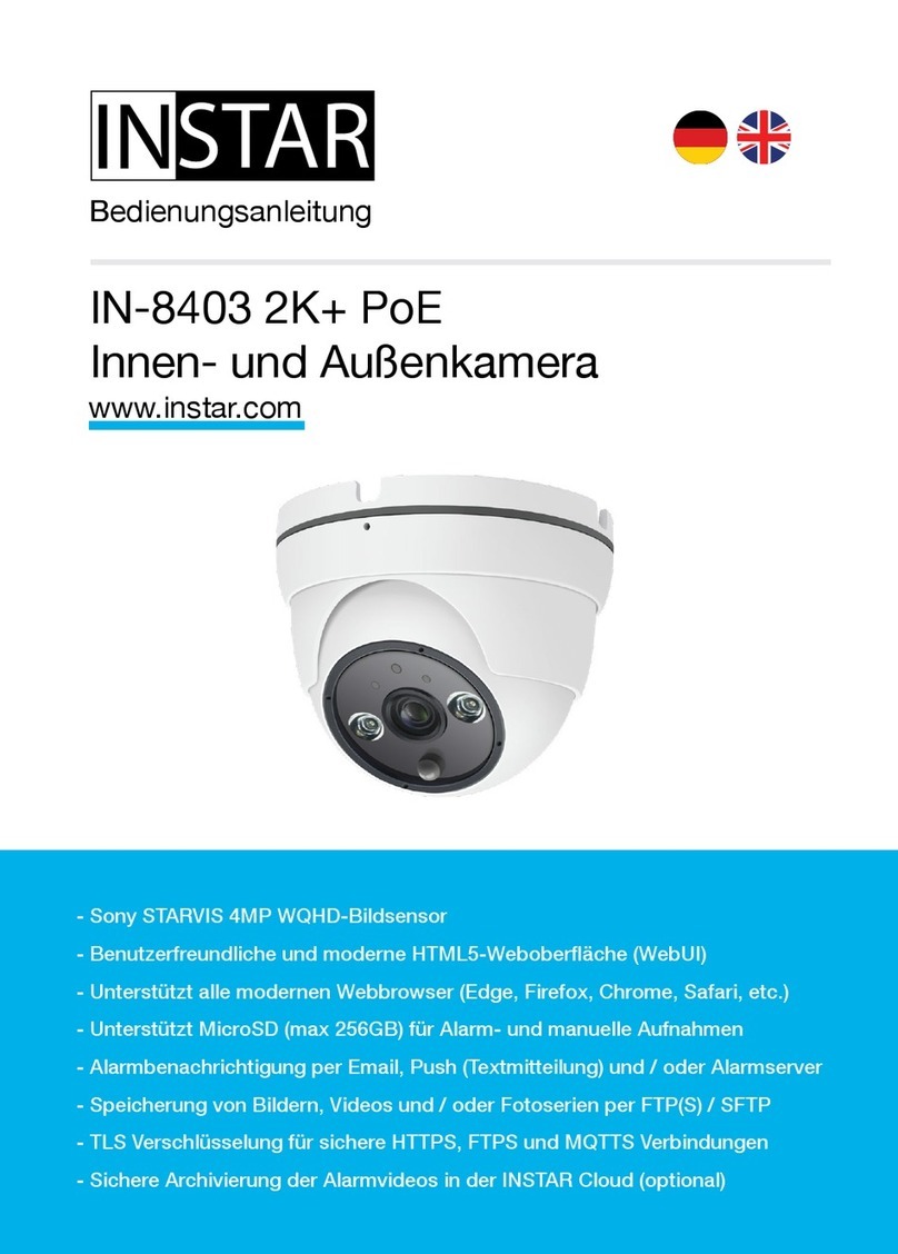 Instar IN-8403 2K+ PoE User manual Instar IN-8403 2K+ PoE User manual