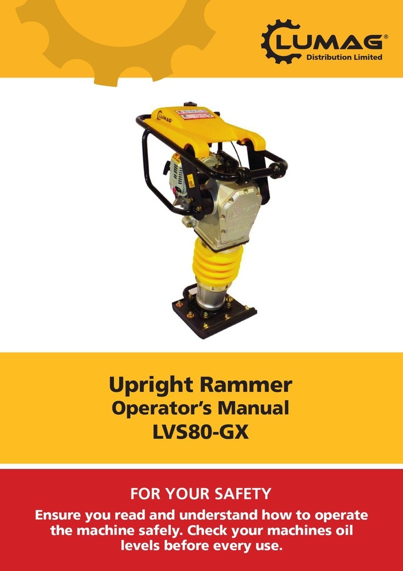 Lumag LVS80-GX Operator's manual