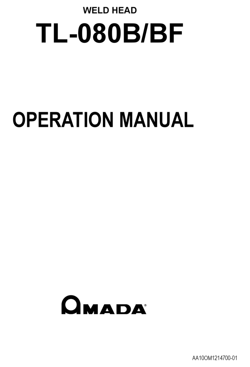 Amada Thin-Line TL-080B Series User manual Amada Thin-Line TL-080B Series User manual