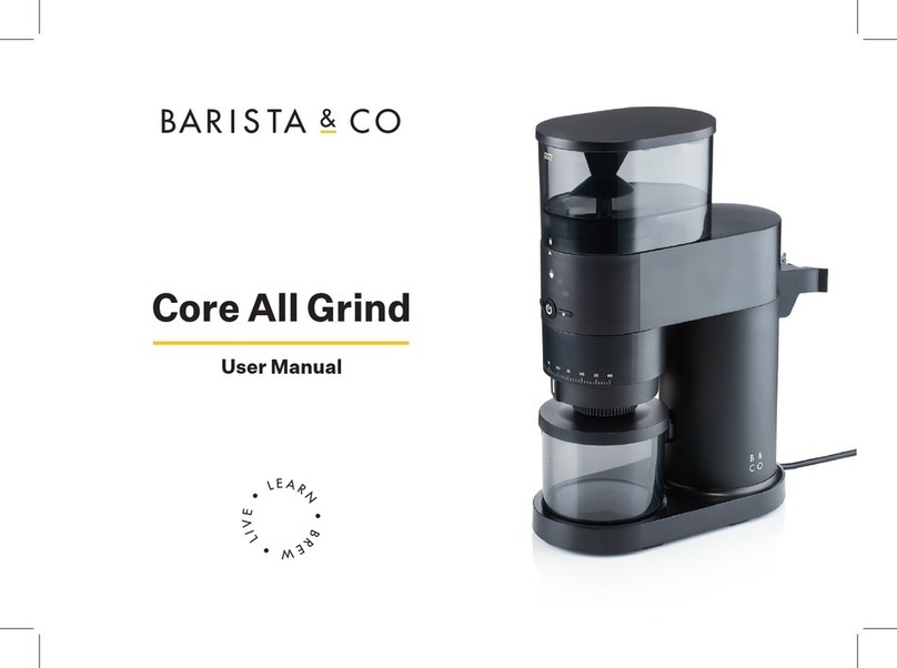 Barista Core All Grind user manual