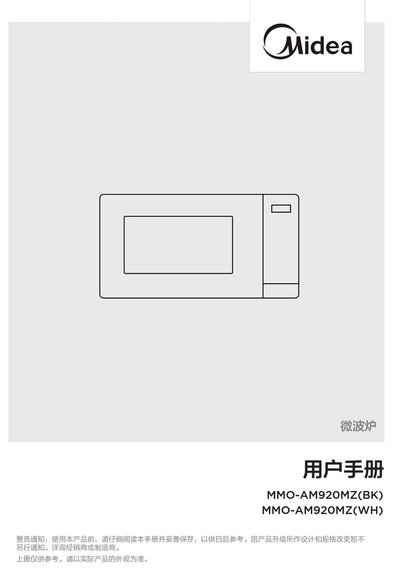 Midea MMO-AM920M BK user manual