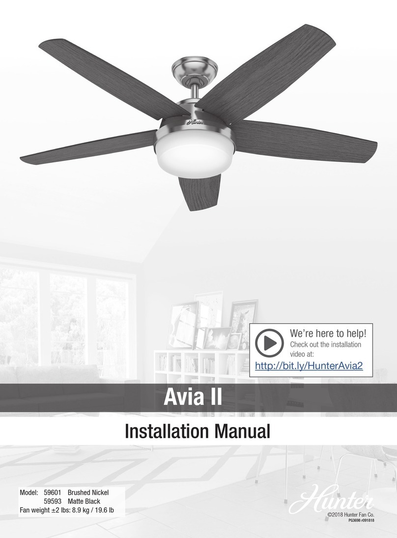Hunter Avia II installation manual