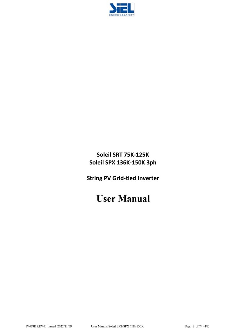Soleil SRT 75K user manual Soleil SRT 75K user manual